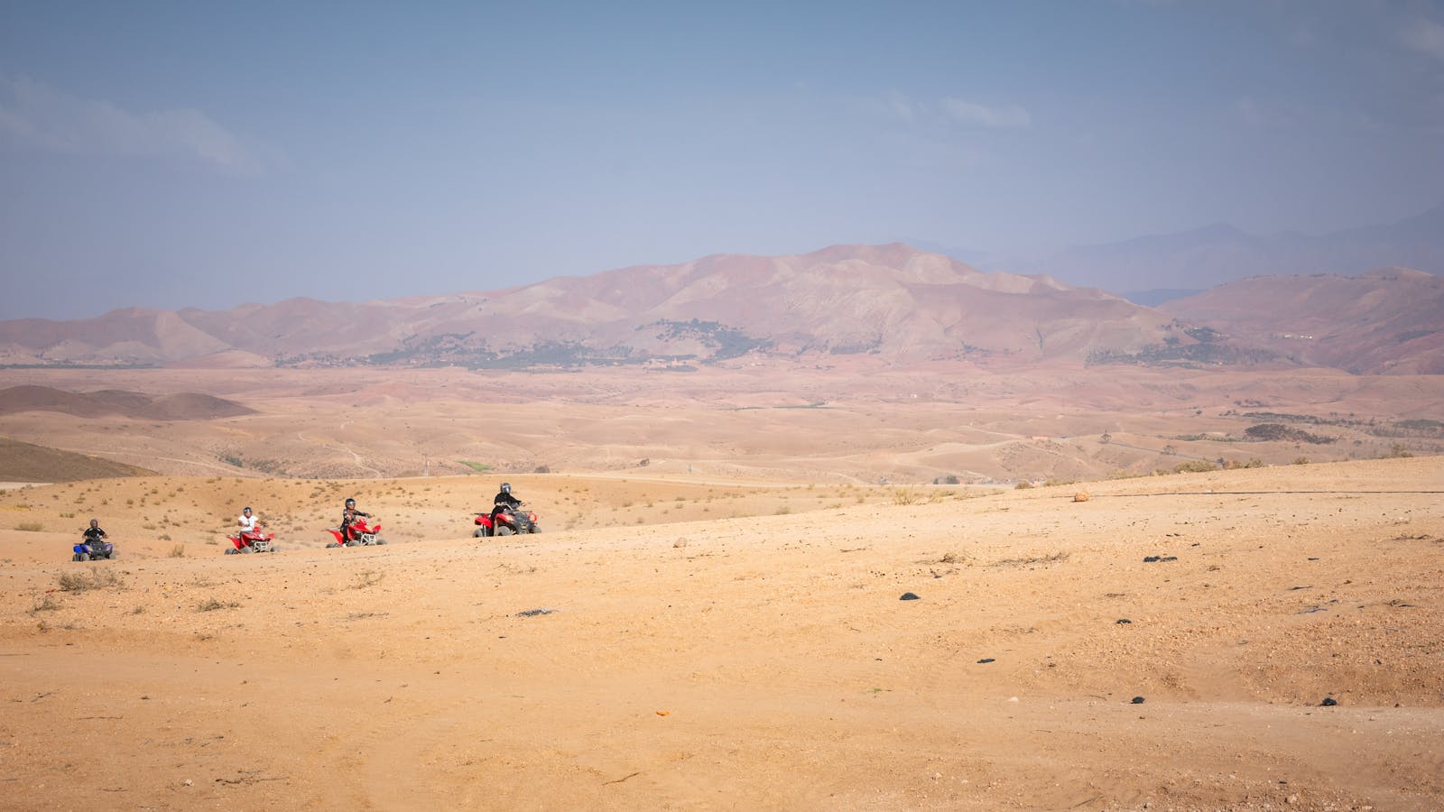 Agafay Desert Camel Trekking & Quad Bike Day Trip from Marrakech